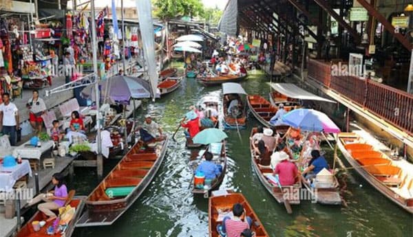 FLOATING MARKET (RATCHABURI)
